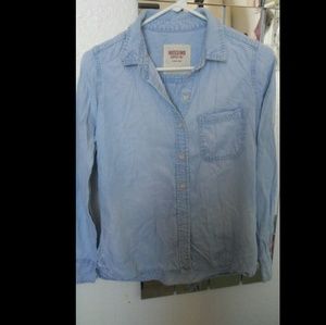 Light Denim Button Down Shirt